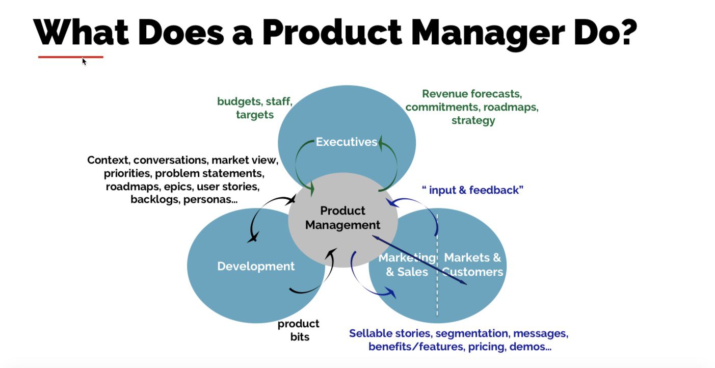 What does a product manager do?
