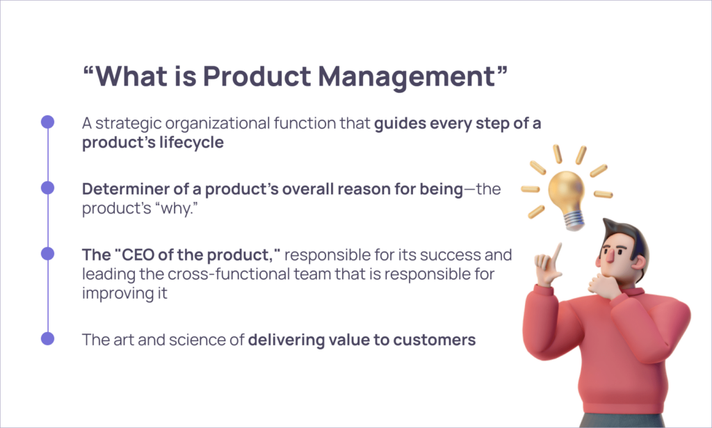 What is product management?