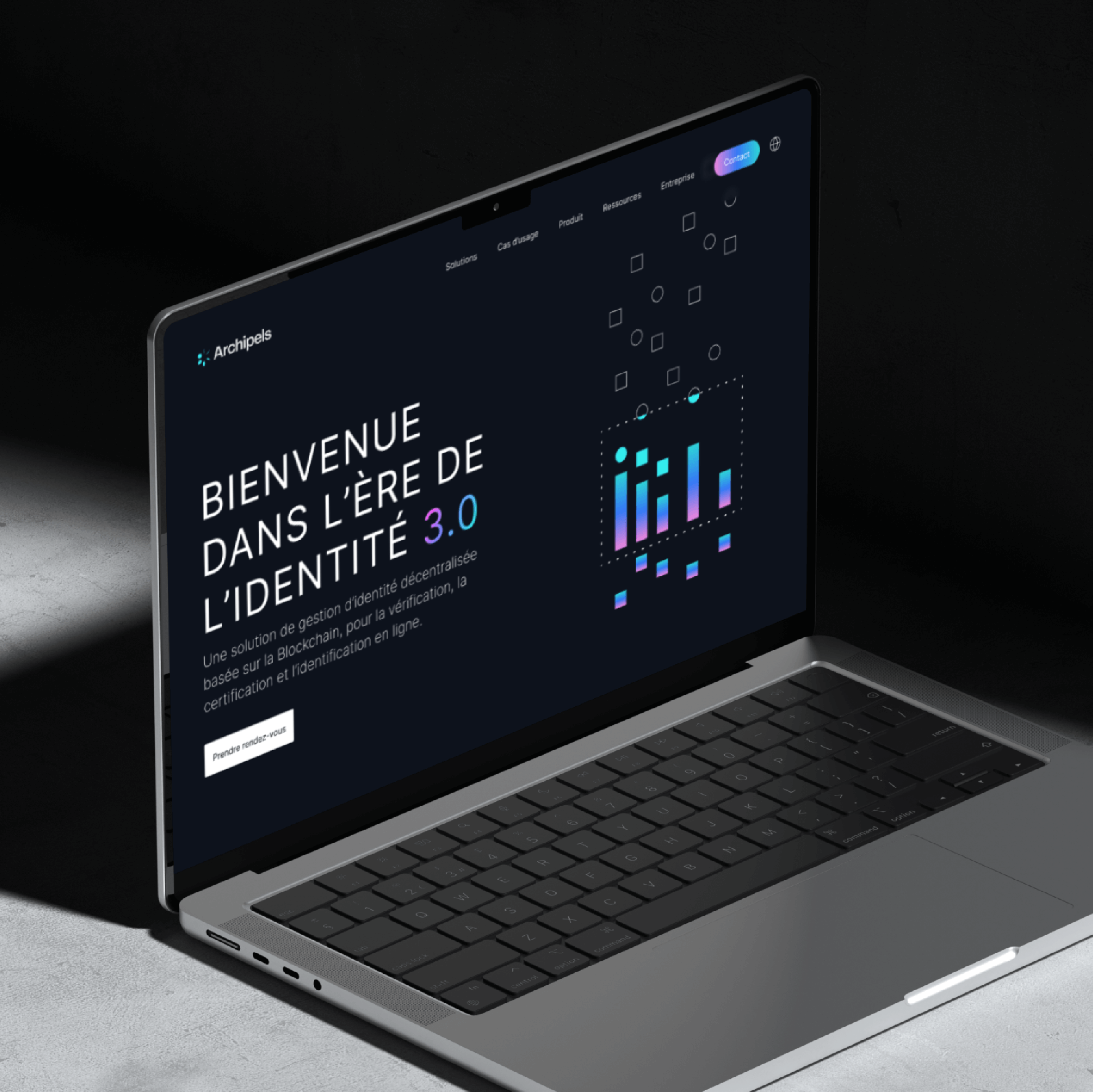 Archipel homepage