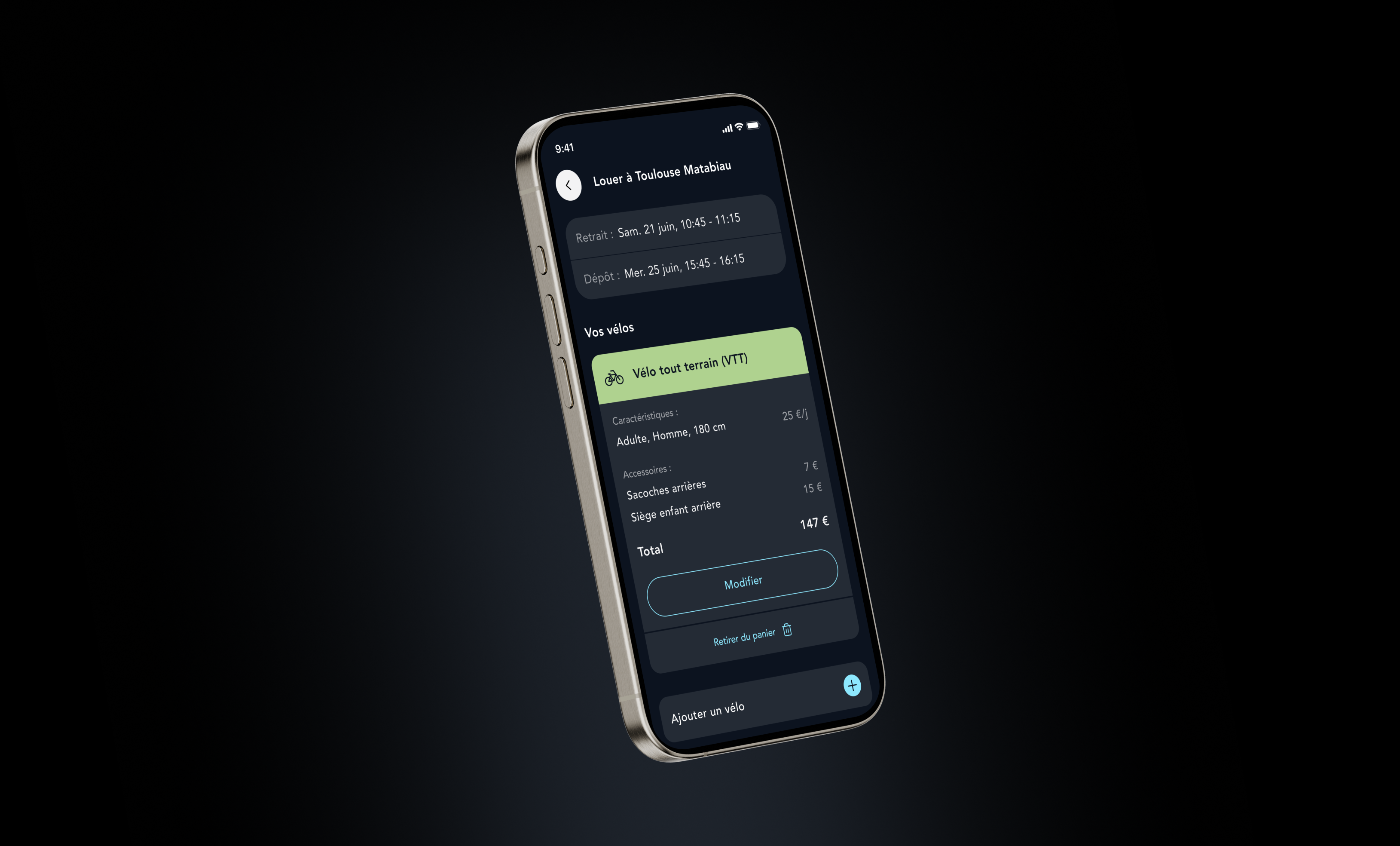 Look & feel of the feature
