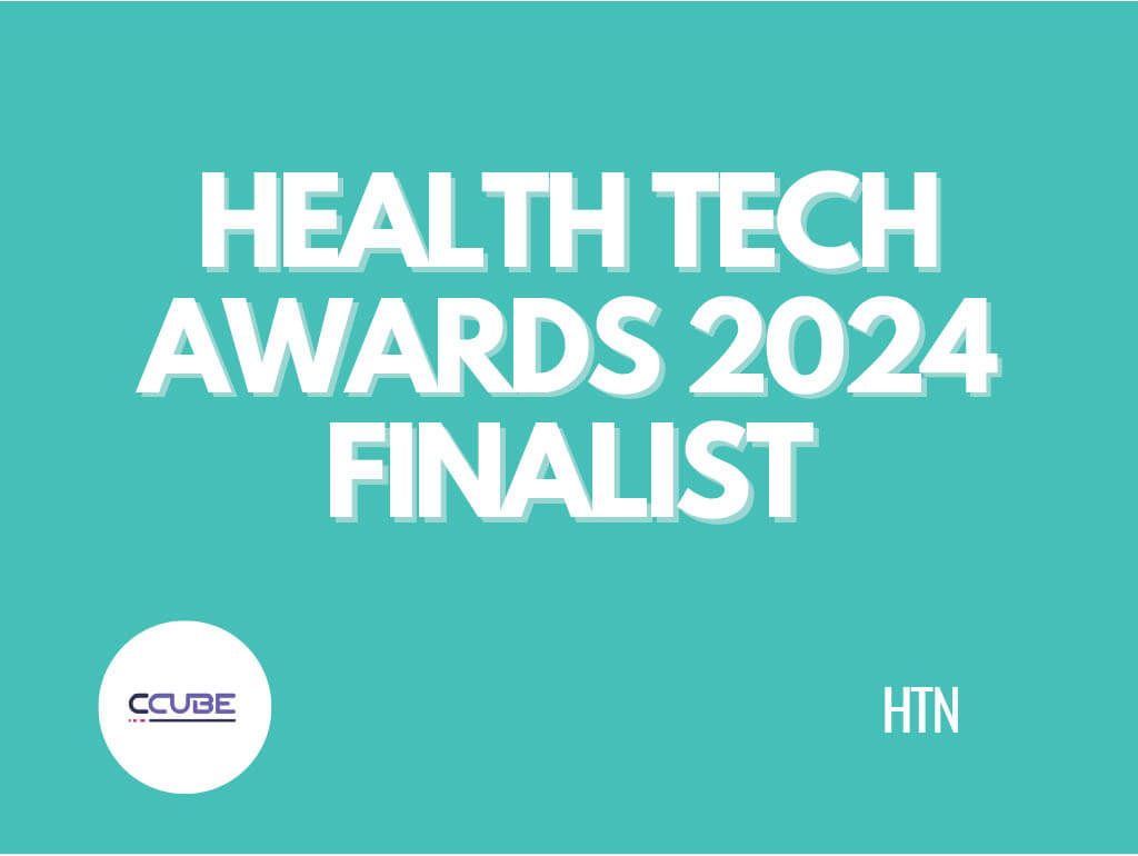 Finalist - Best Digital Solution for Clinicians - CCUBE Health Tech Awards 2024