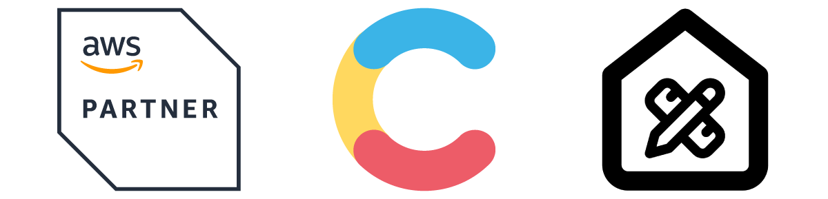 logos of AWS Partner Network, Contentful, Toolhouse