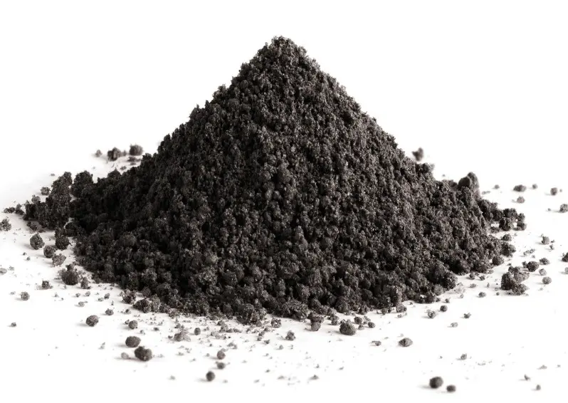 photo of black mass also known as cobalt powder