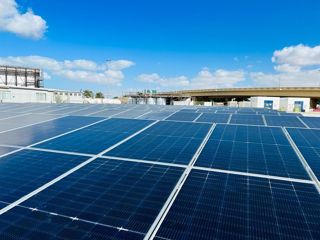 Yas Water World Solar Project