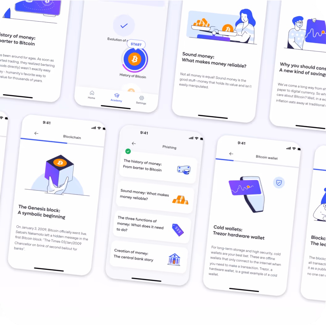 Invity Academy Mockups