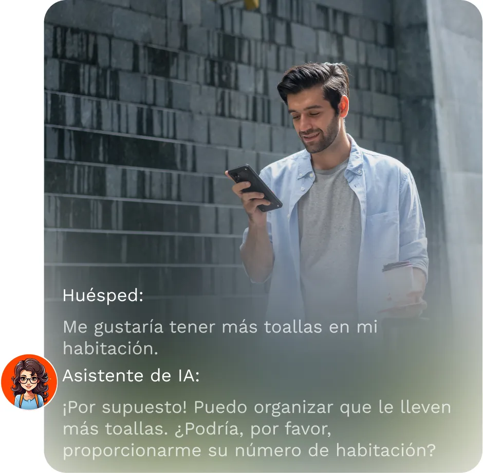 Asistente de IA para huéspedes