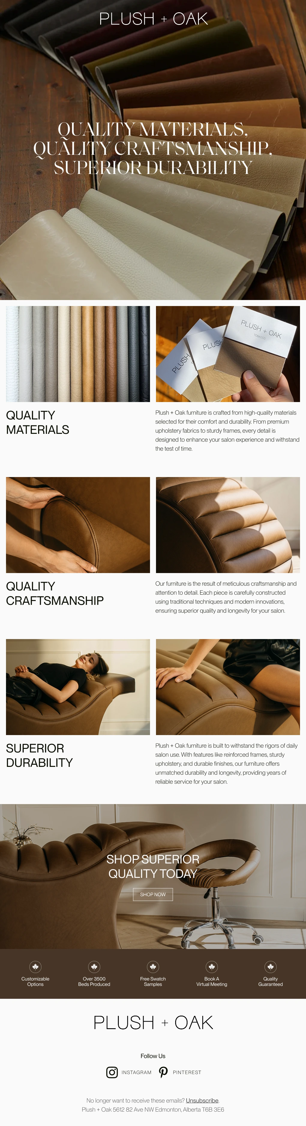 Plush + Oak