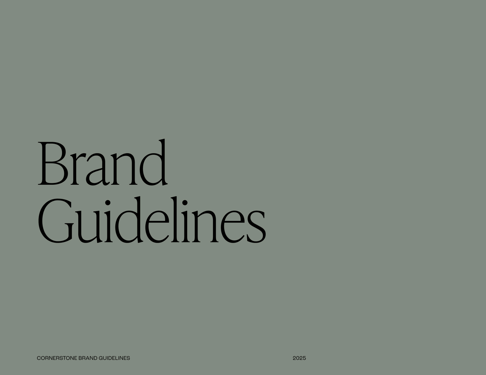 Cornerstone Brand Guidelines