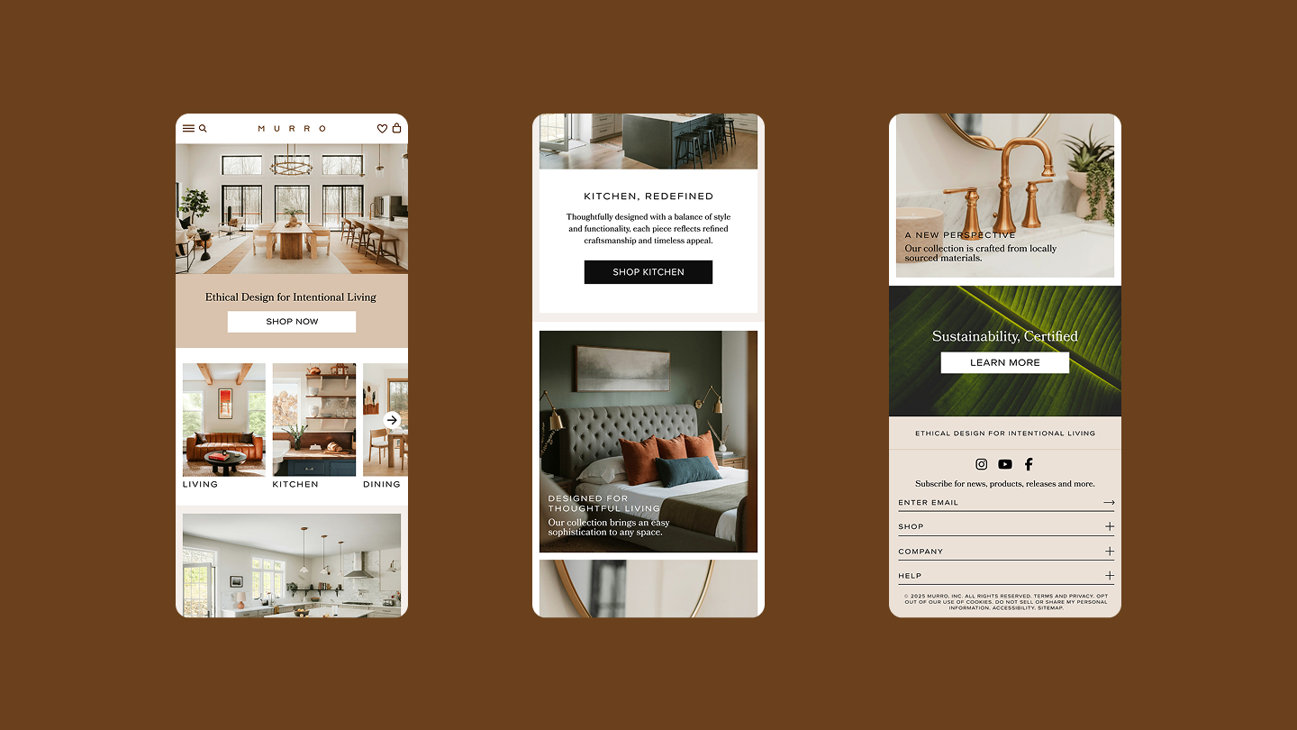 MURRO Mobile Mockups