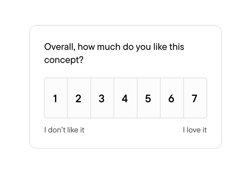 Monadic Concept Test