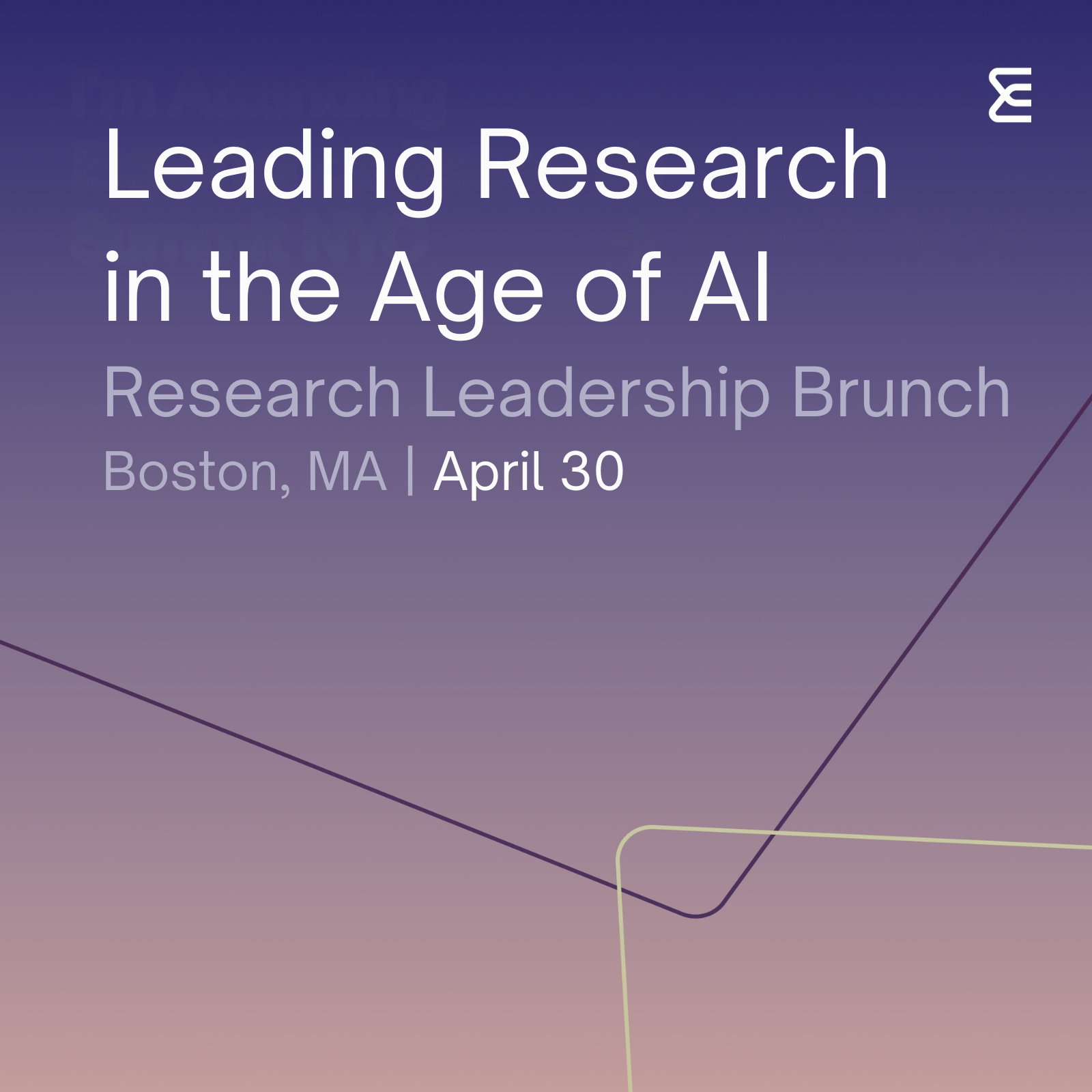 Boston UX Research Leadership Brunch 