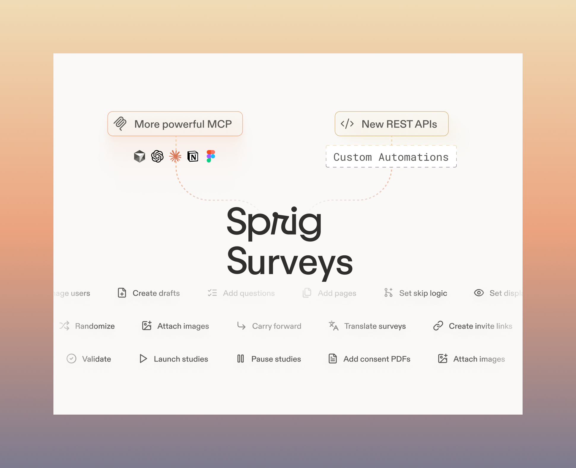 Expanding Sprig MCP: From study creation to complete workflows