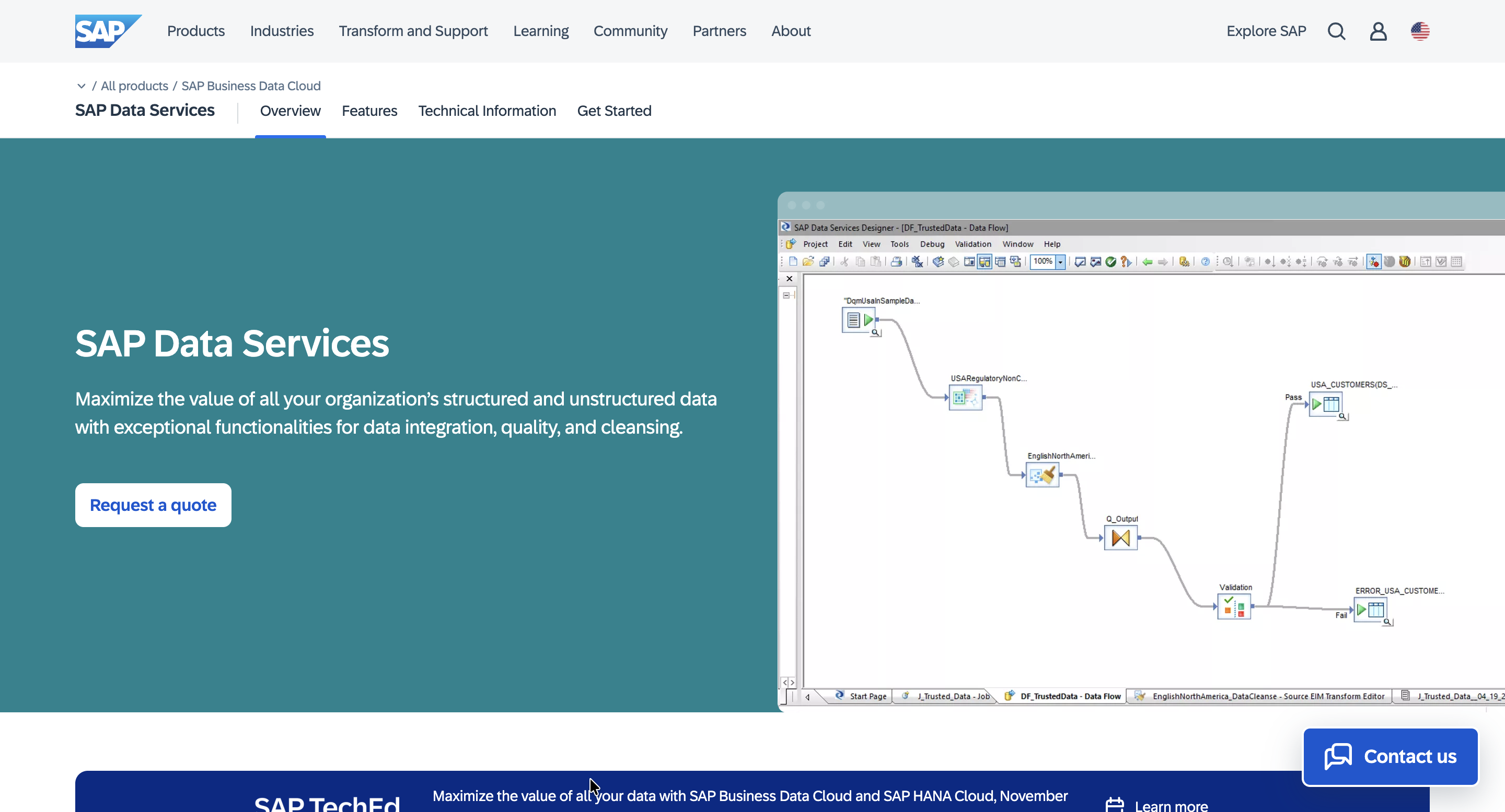 SAP Data Services