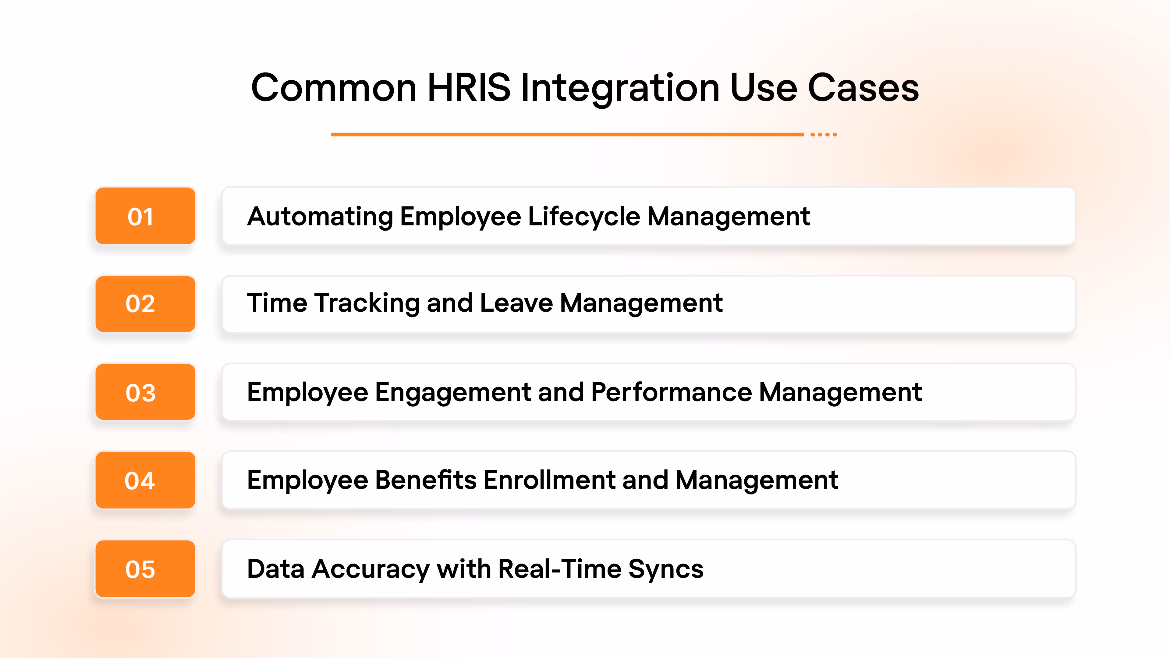 Common HRIS Integration Use Cases