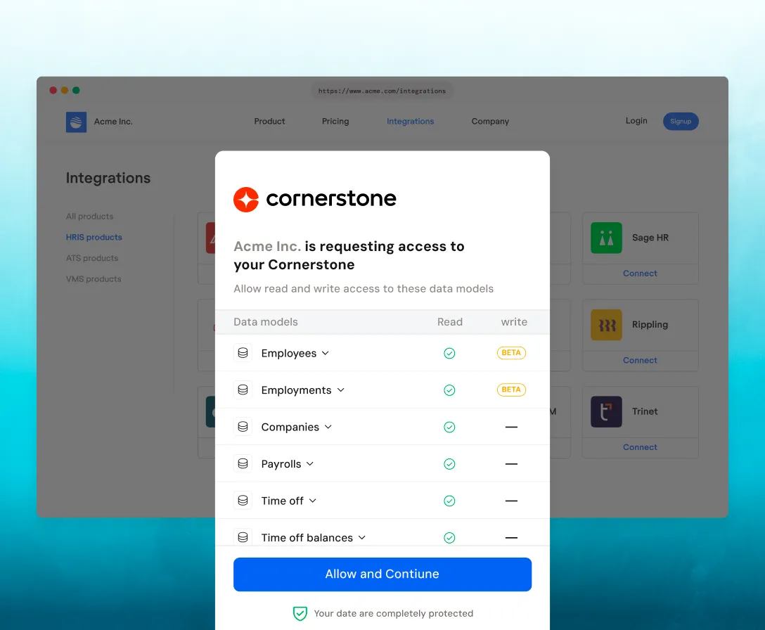 Connecting Cornerstone OnDemand to Bindbee via Magic Link