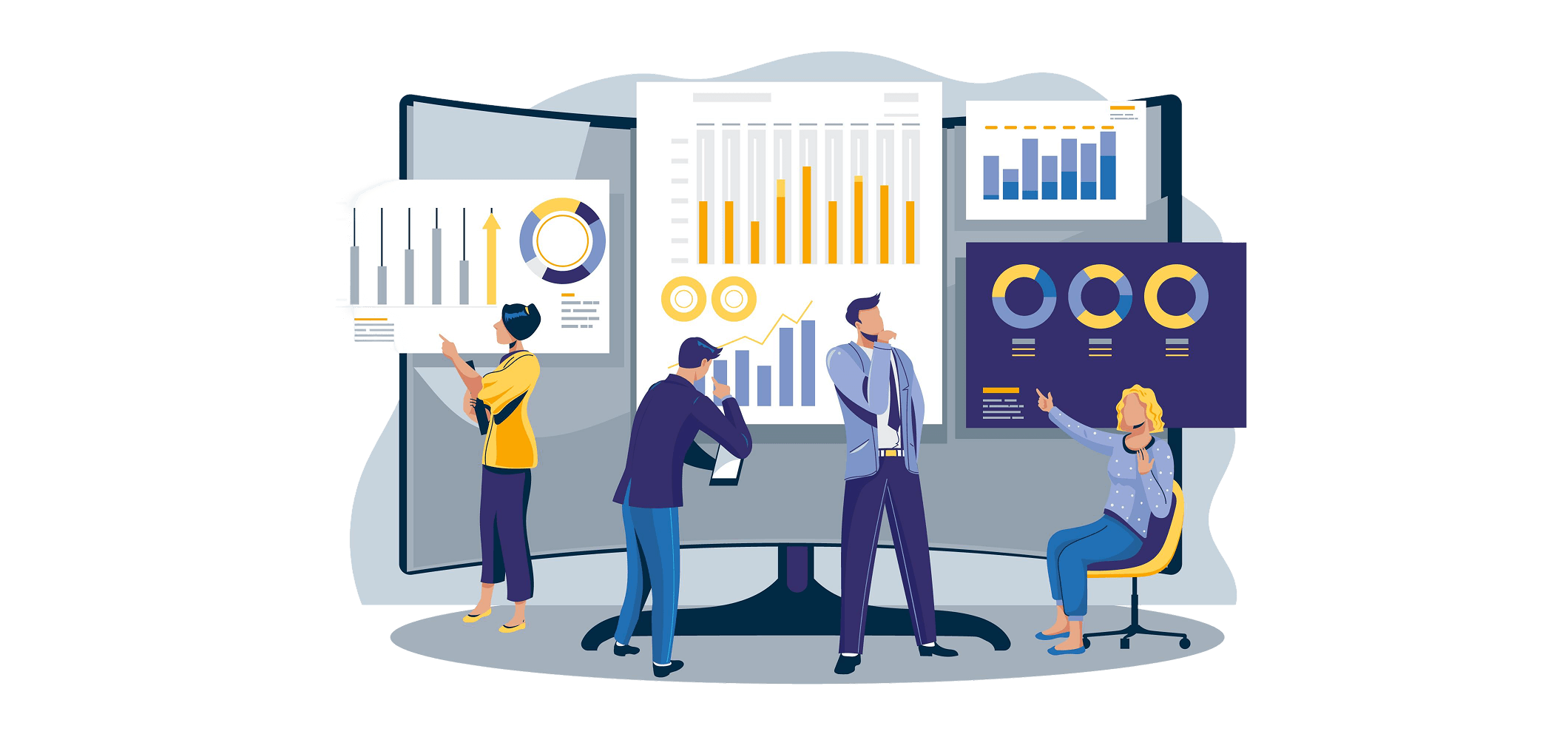 Benchmarking graphic for Shopify return rates