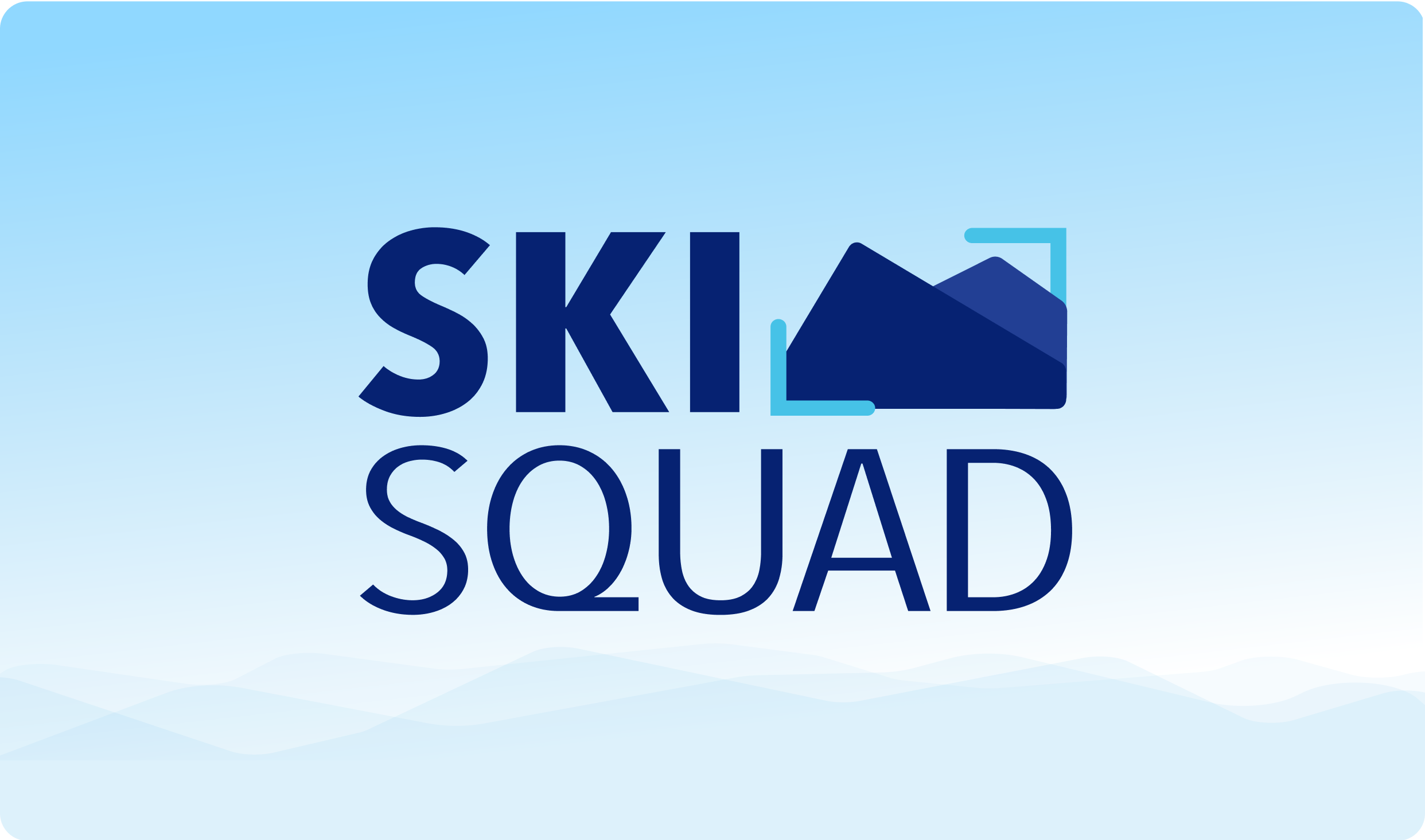 The logo of the Ski Squad displayed on a plain background.