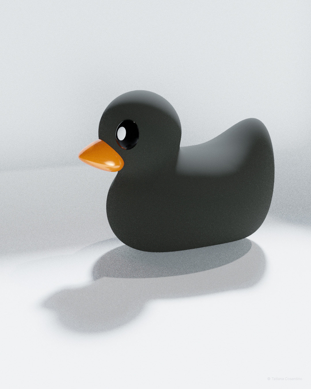 3D render of a rubber deck, created in Blender