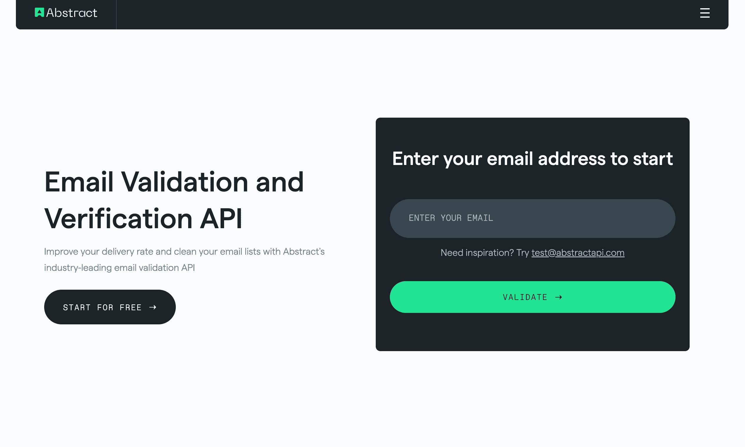 Abstract API
