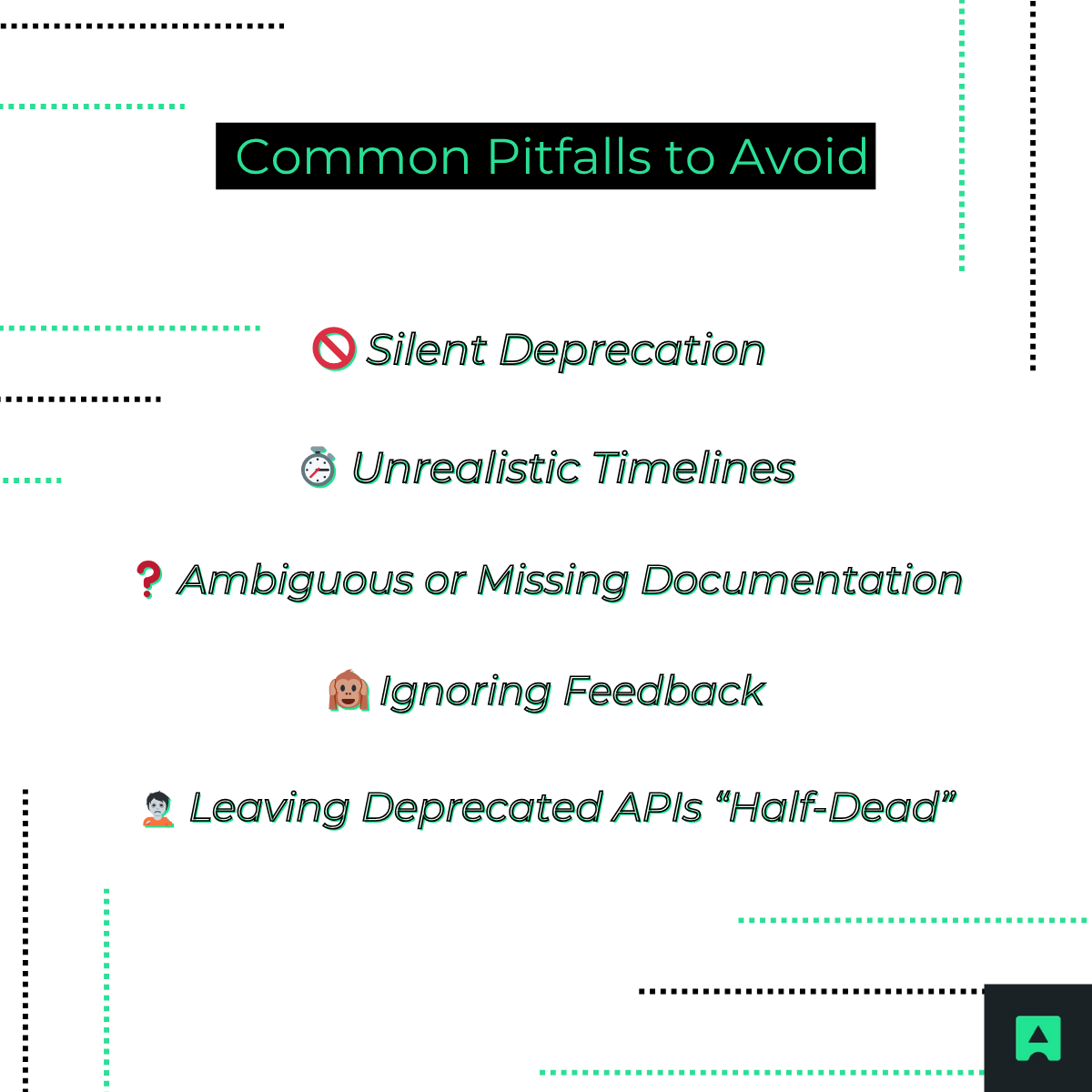 Common Pitfalls to Avoid - Abstract API
