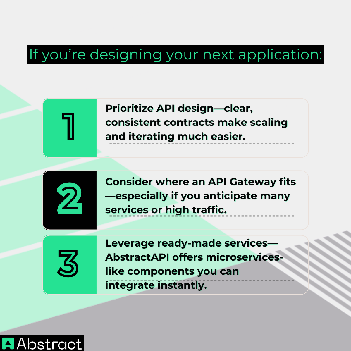 Microservices vs. APIs - Abstract API