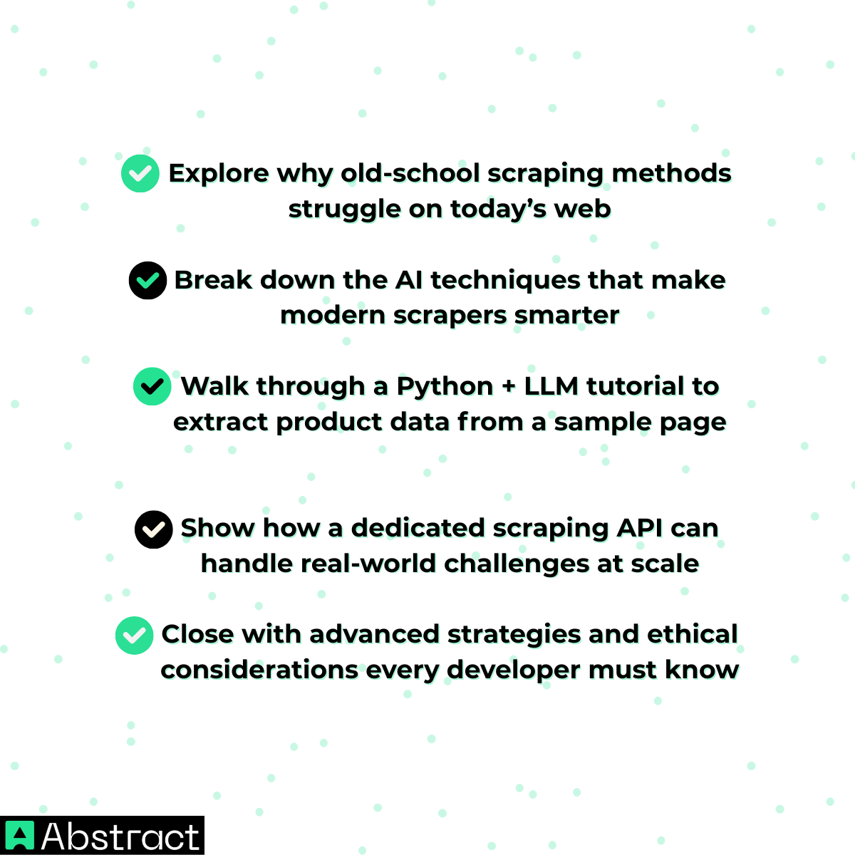 The Developer's Guide to AI Web Scraping - Abstract APIO