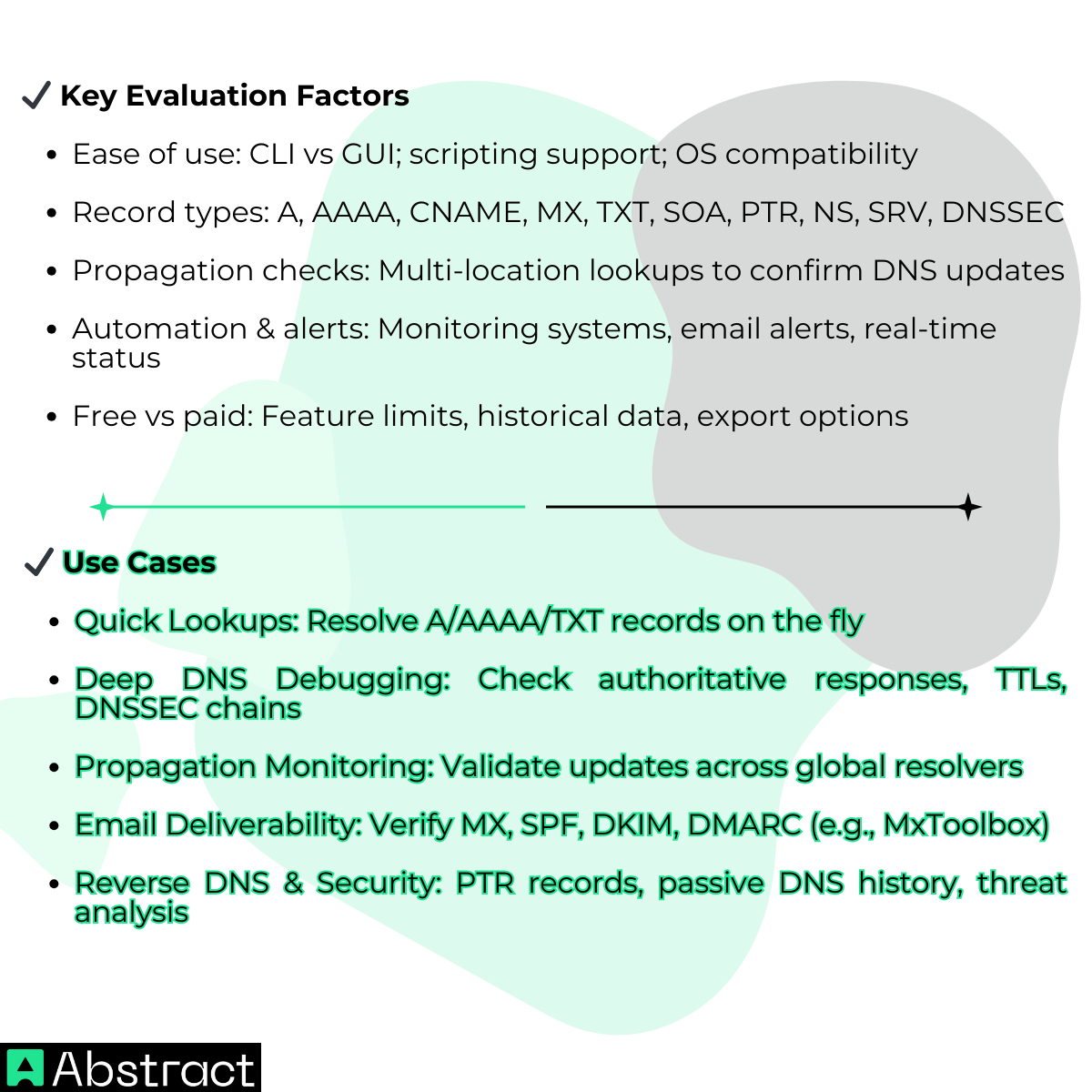 How to Choose the Best DNS Tools