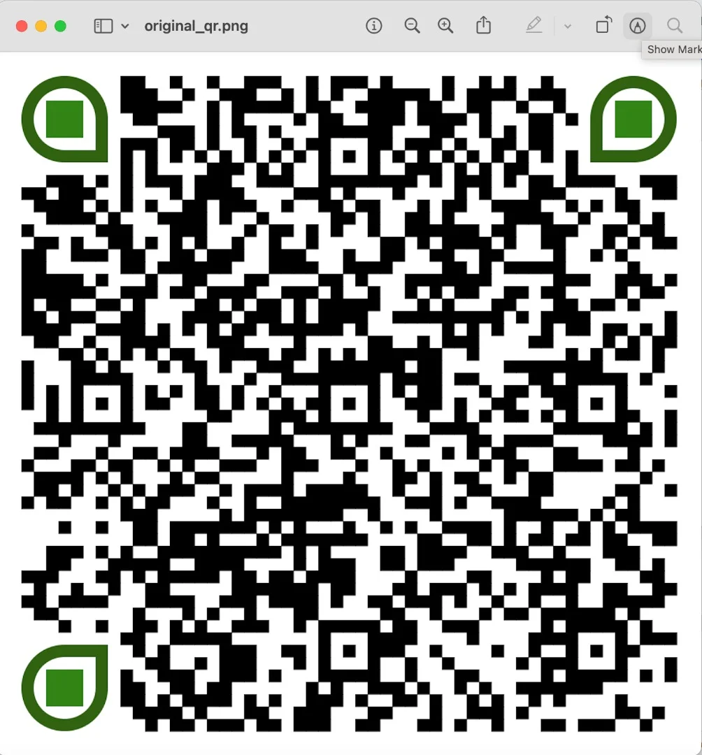 Step 3 illustration: enerator" target="_blank">QR code image, by reducing its size