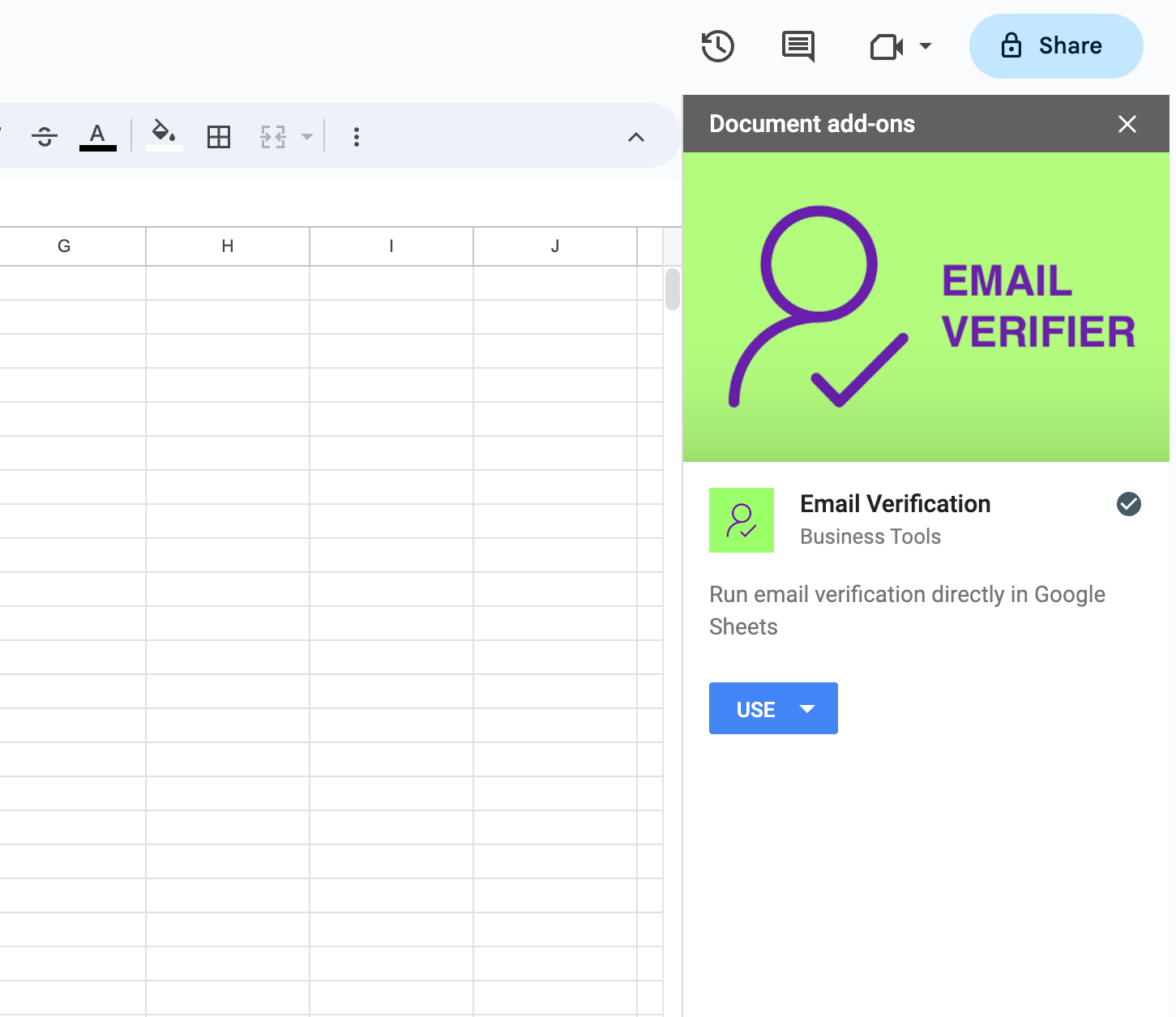 Illustration 12 for Google Sheets Email Validation