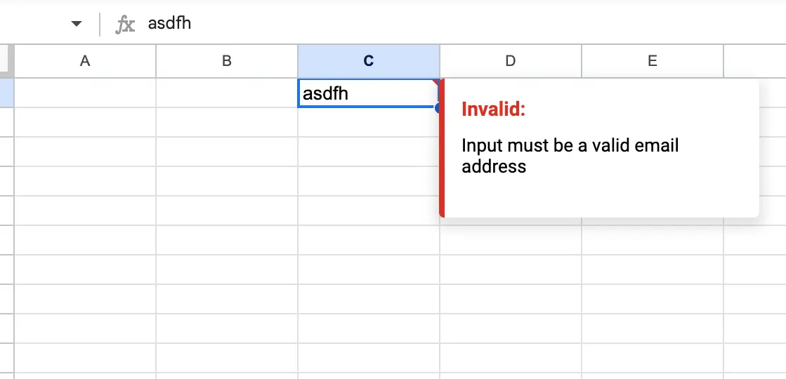 Illustration 9 for Google Sheets Email Validation