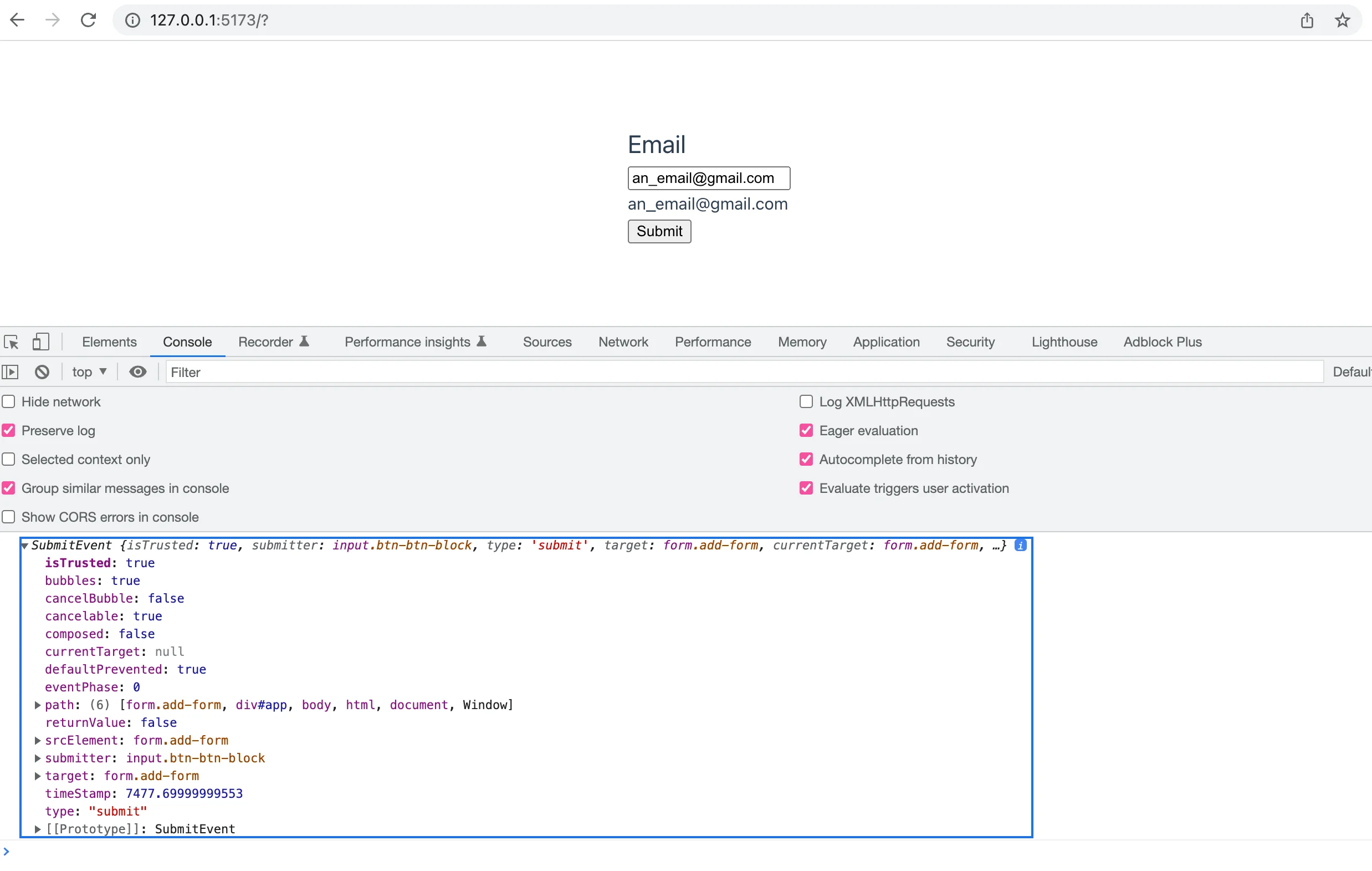 Illustration 4 for Vue Email Validation