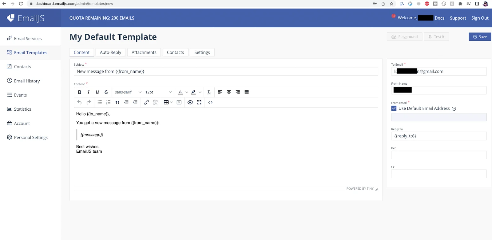 Illustration 9 for How to Send an Email From React (without a backend)