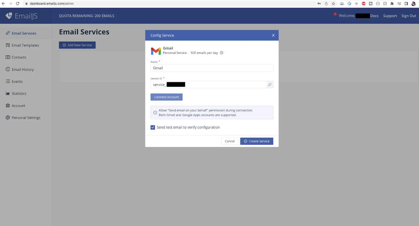 Illustration 7 for How to Send an Email From React (without a backend)