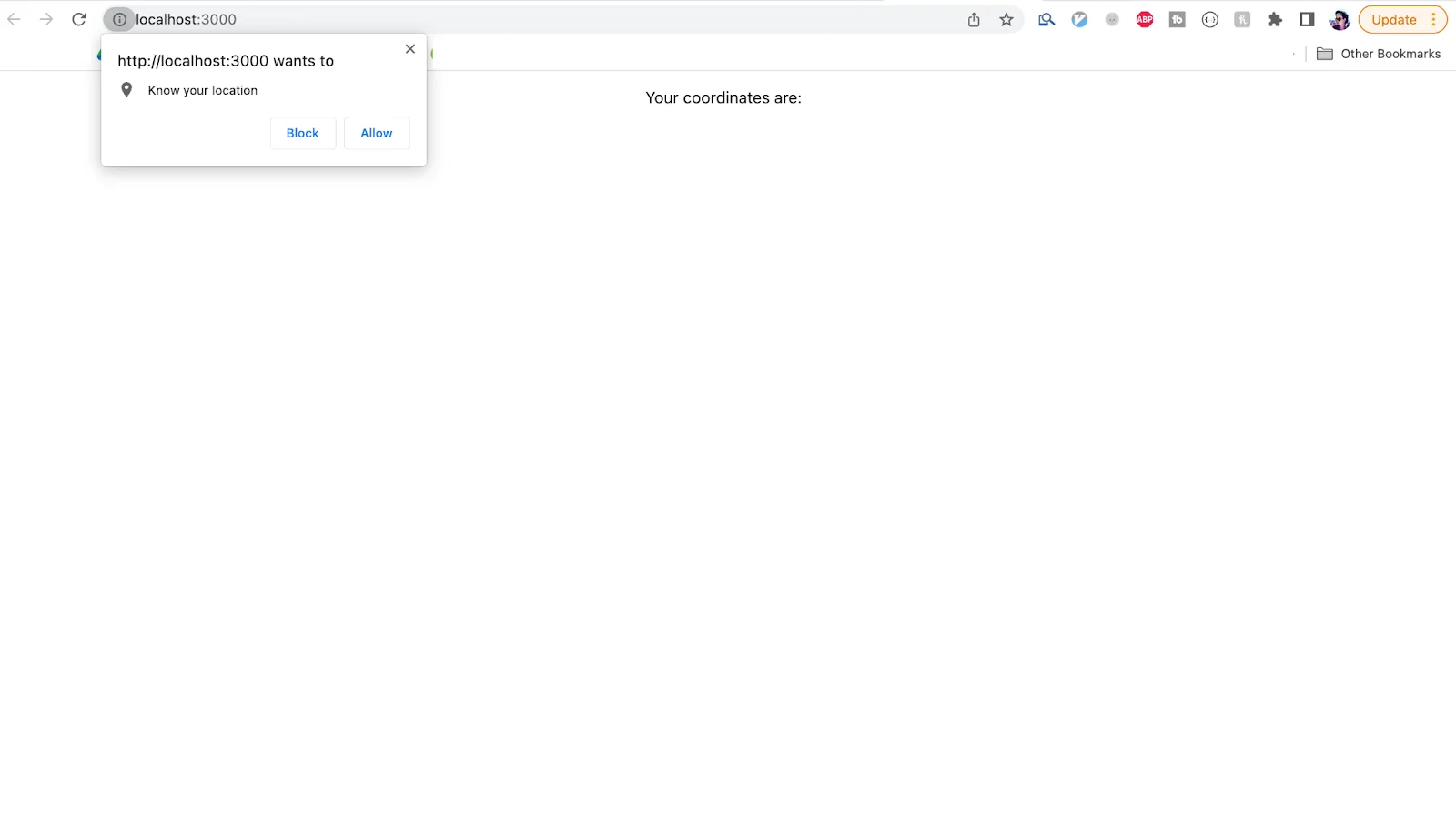 Illustration 3 for How to use IP Geolocation in React