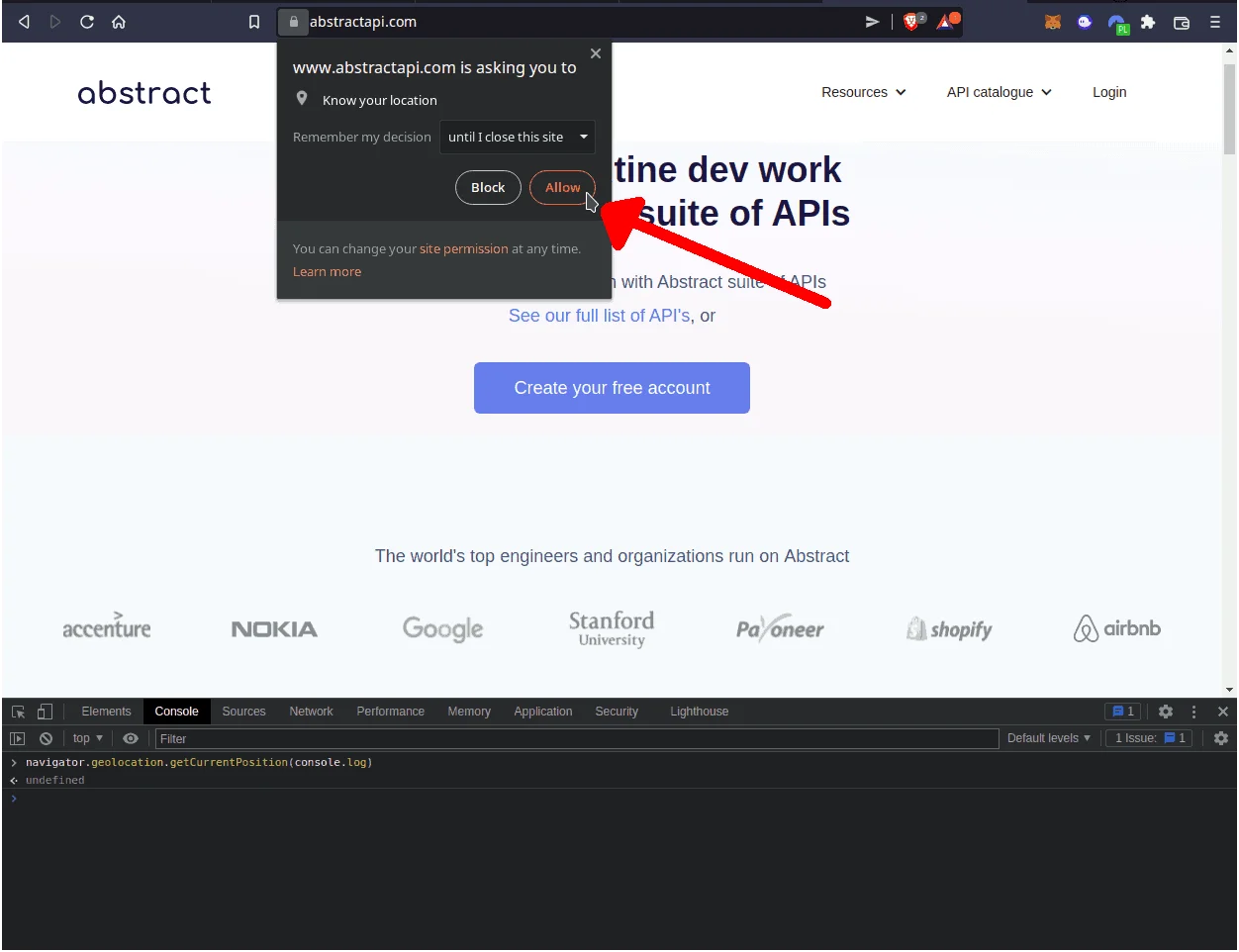 Illustration for Geolocation API Examples and Usage