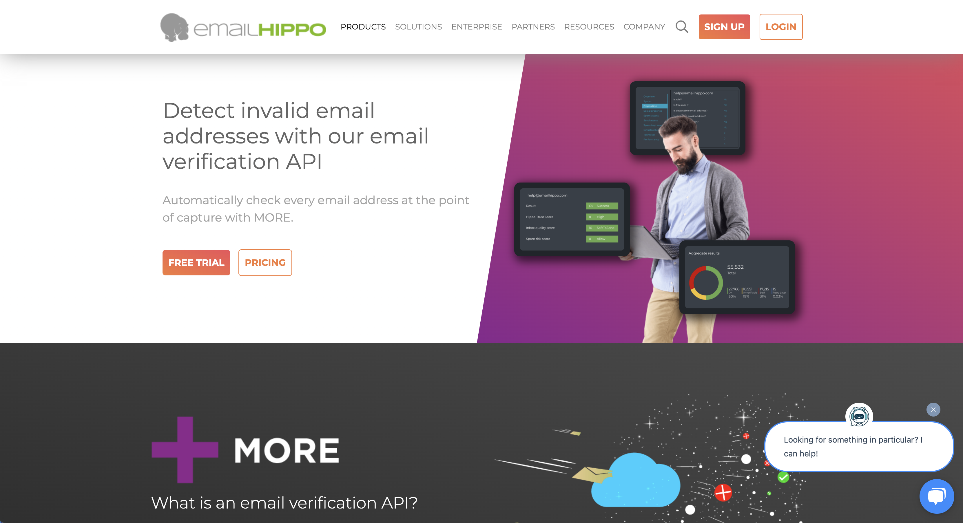 EmailHippo email verification API