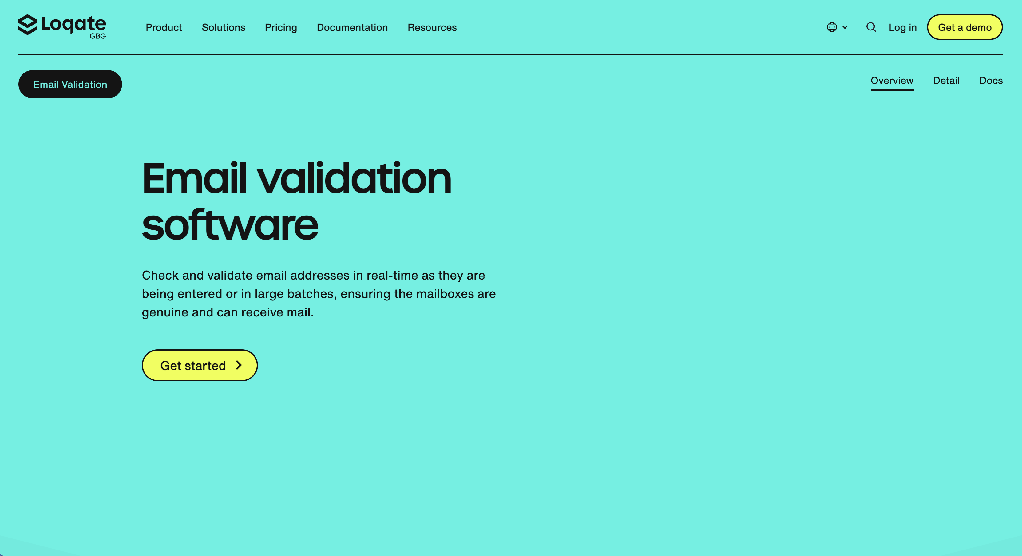 Loqate Email validation software