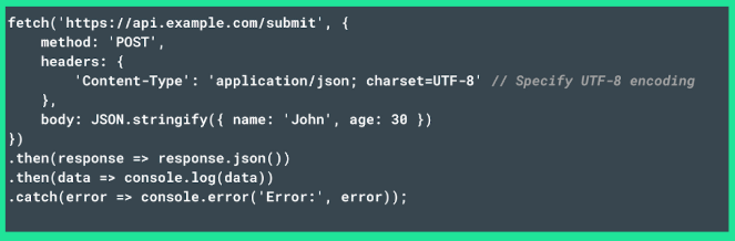 JSON.stringify() - Abstract API