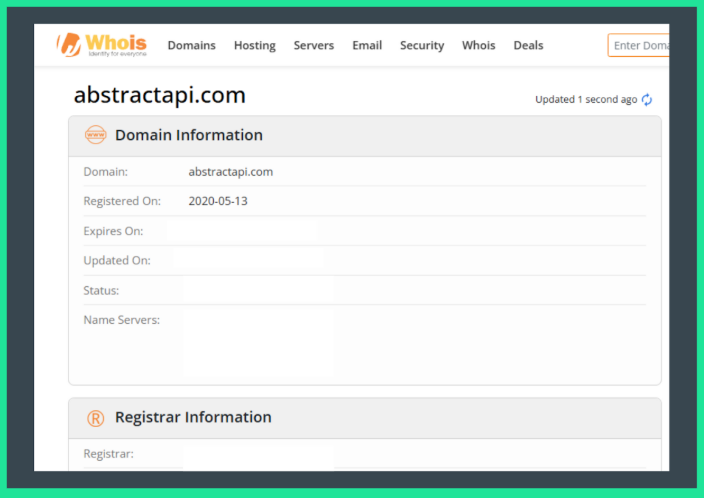 How is Domain Age Calculated? - Abstract API