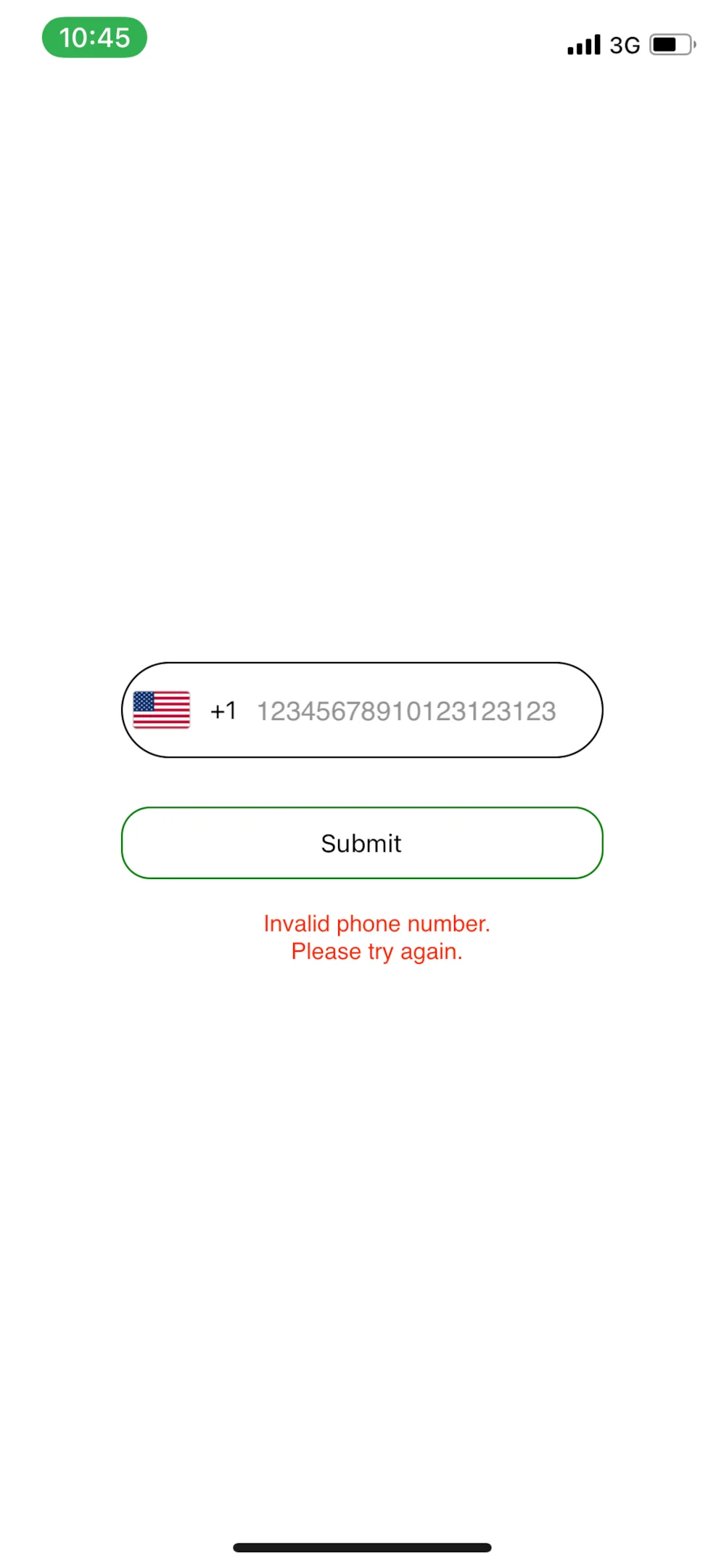 Illustration 10 for Phone Number Validation in React Native