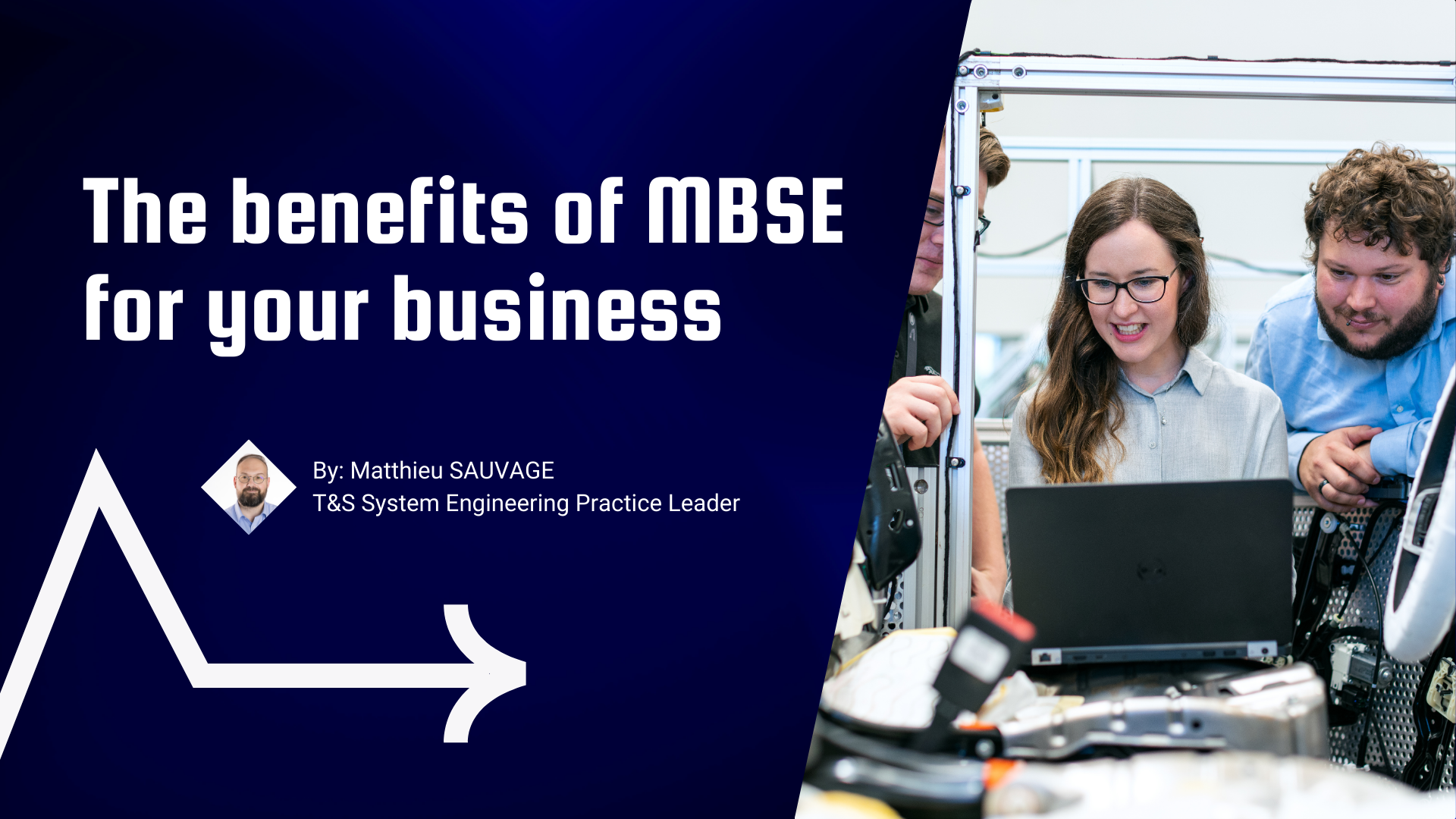 MBSE (Model-Based Systems Engineering) benefits for businesses: enhanced product quality, cost reduction, faster development, and improved innovation.