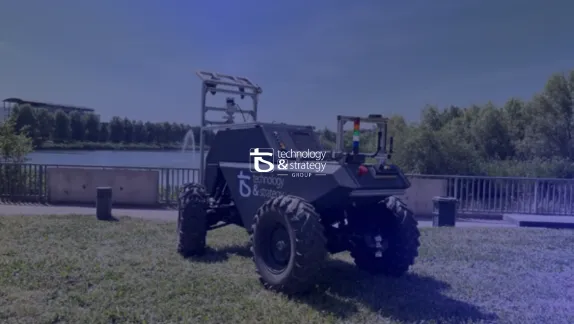Florian Philippe conducting field experiments for his CIFRE PhD thesis on autonomous robotics and agriculture