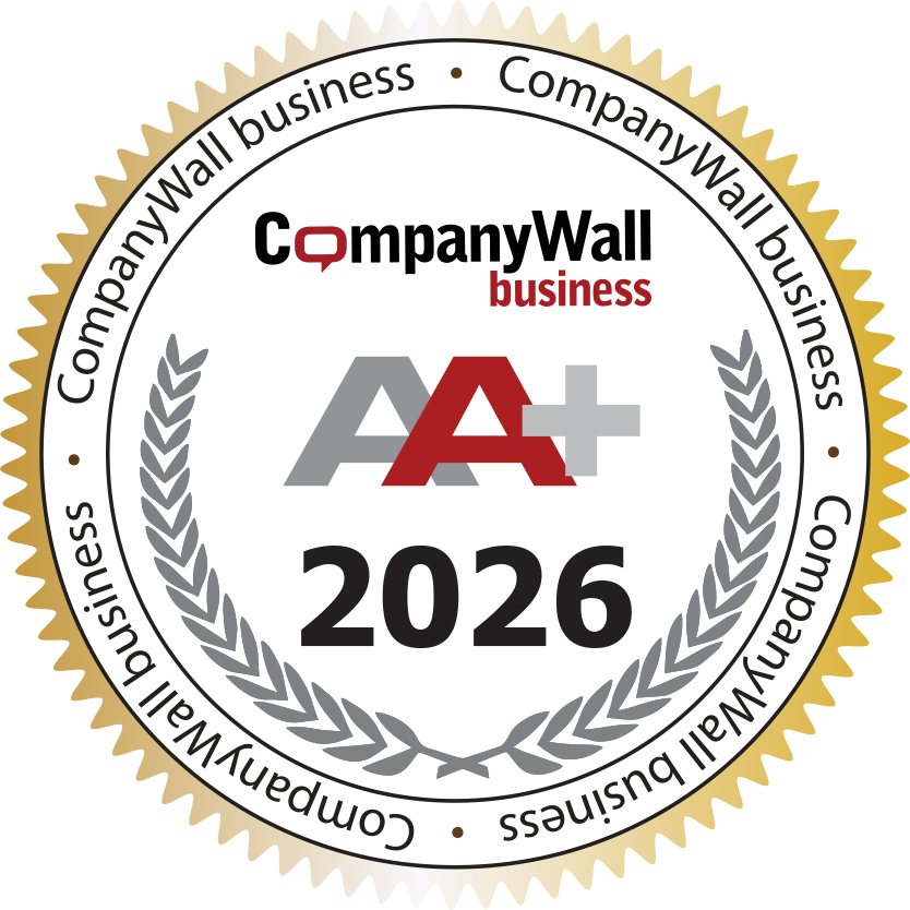 CompanyWall AA+ sticker