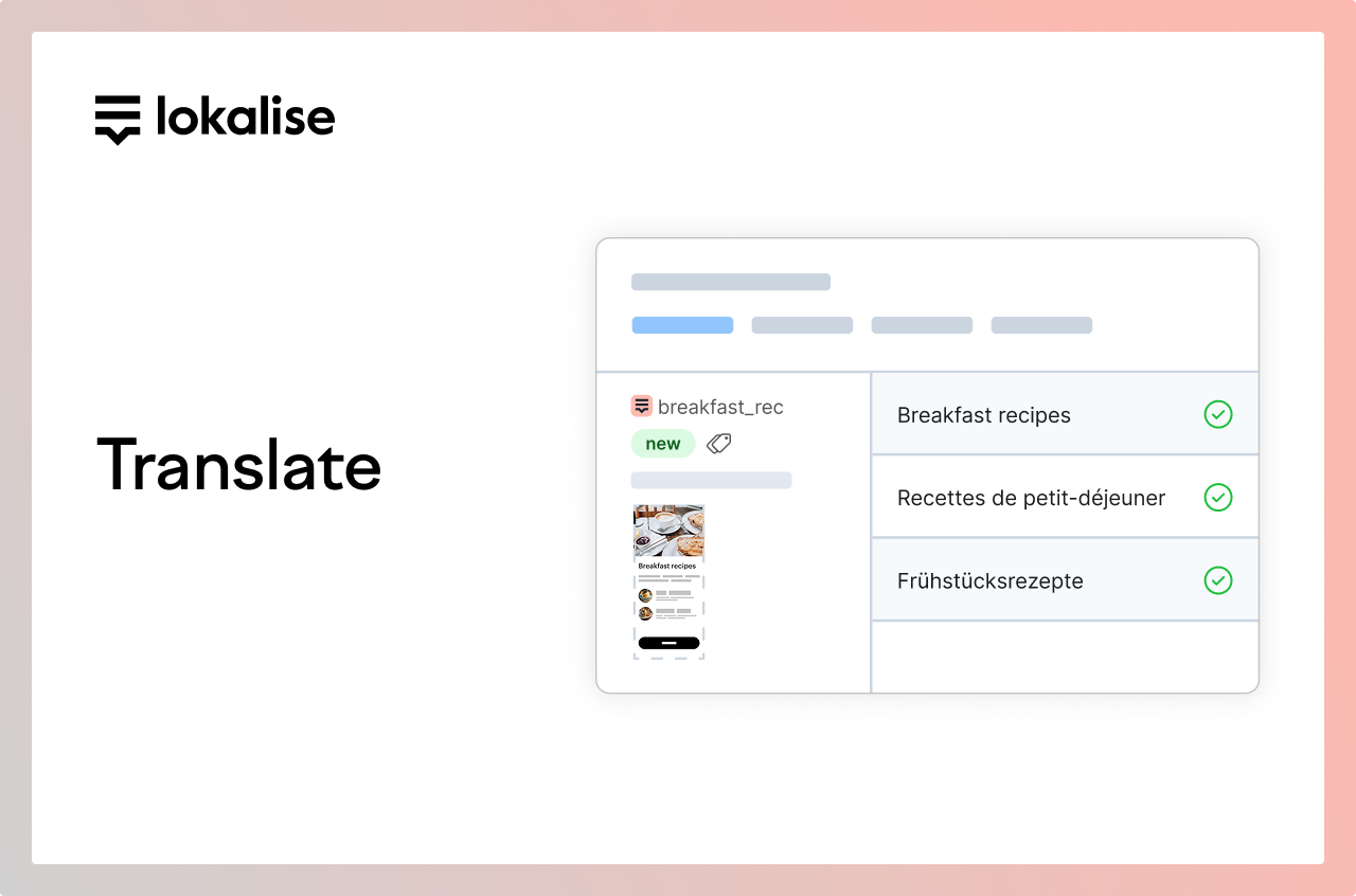 10× faster delivery with AI-powered translation