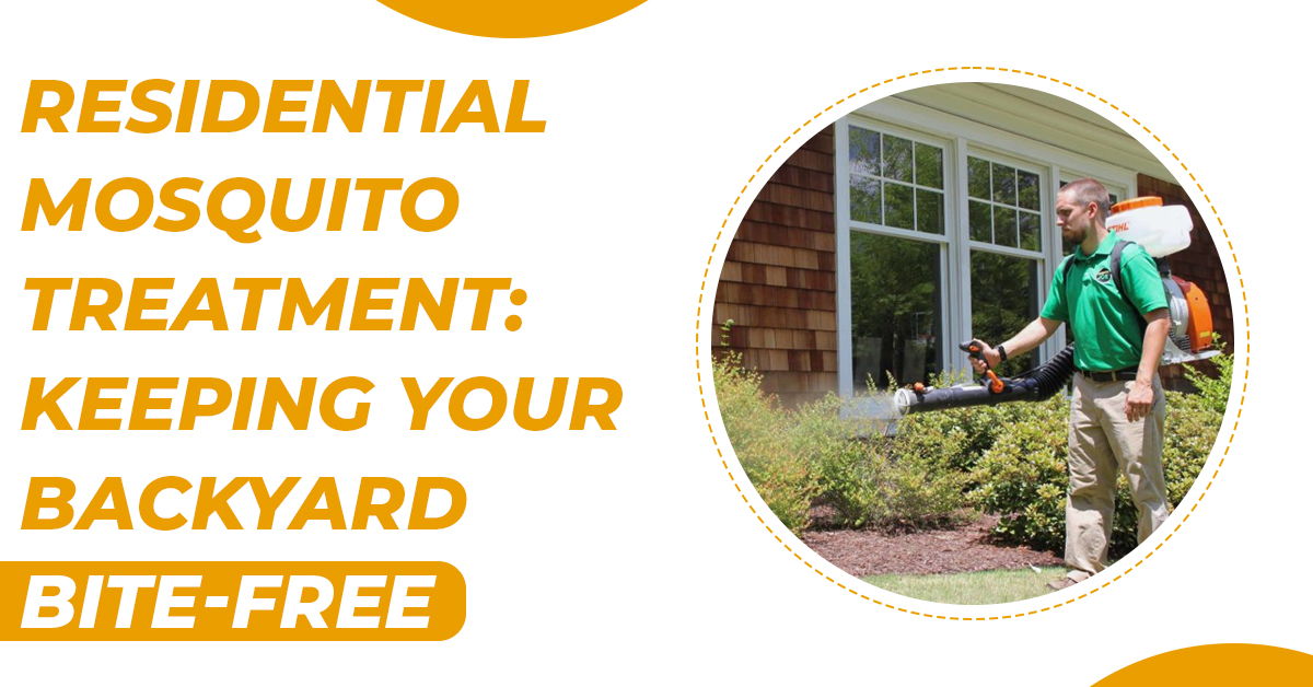 Residential Mosquito Treatment: Keeping Your Backyard Bite-Free