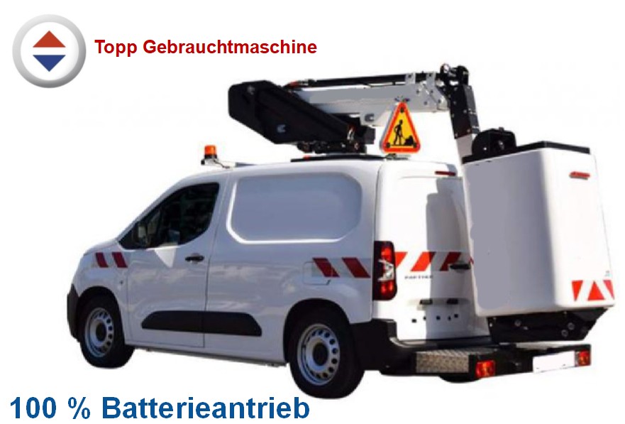 Vollelektrische Arbeitsbühne auf Kastenwagen günstig gebraucht kaufen