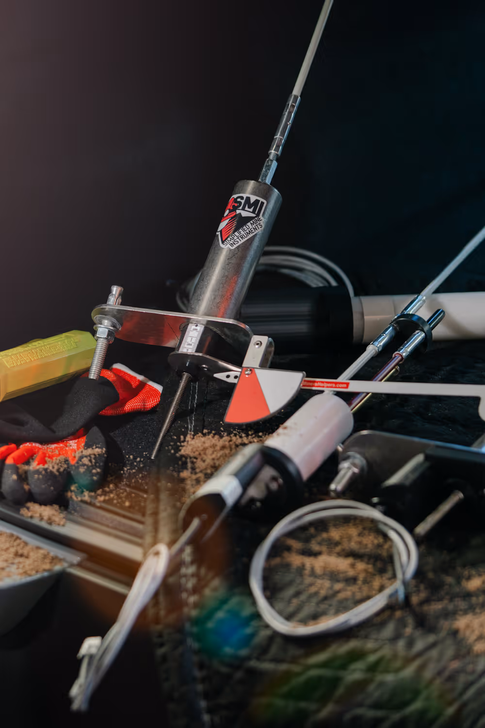 Spirits product photography showcasing a rye whiskey in the foreground with mountains and Joshua Trees in the background