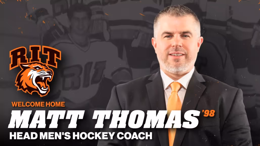 Matt Thomas '98 named Head Men's Hockey Coach