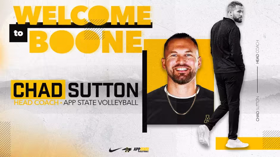 App State Announces Chad Sutton as Head Volleyball Coach