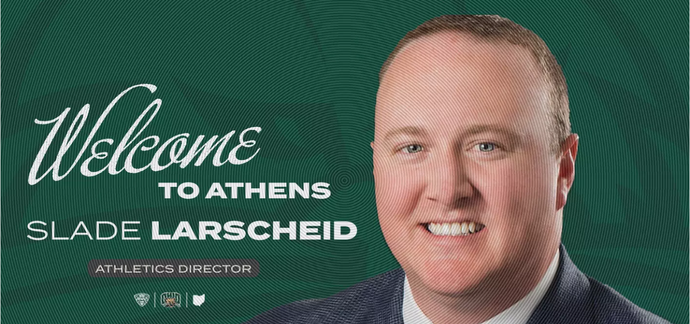 Slade Larscheid appointed Director of Athletics at Ohio University